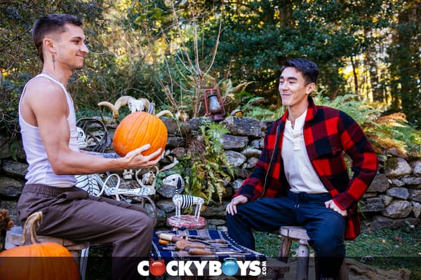 Cody Seiya and Theo Brady for CockyBoys